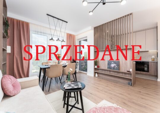 -> SPRZEDANE <- | Wykończone 3 pokoje | Lokum Vista | Wysoki standard | Ostatnie piętro | Miejsce Postojowe i komórka