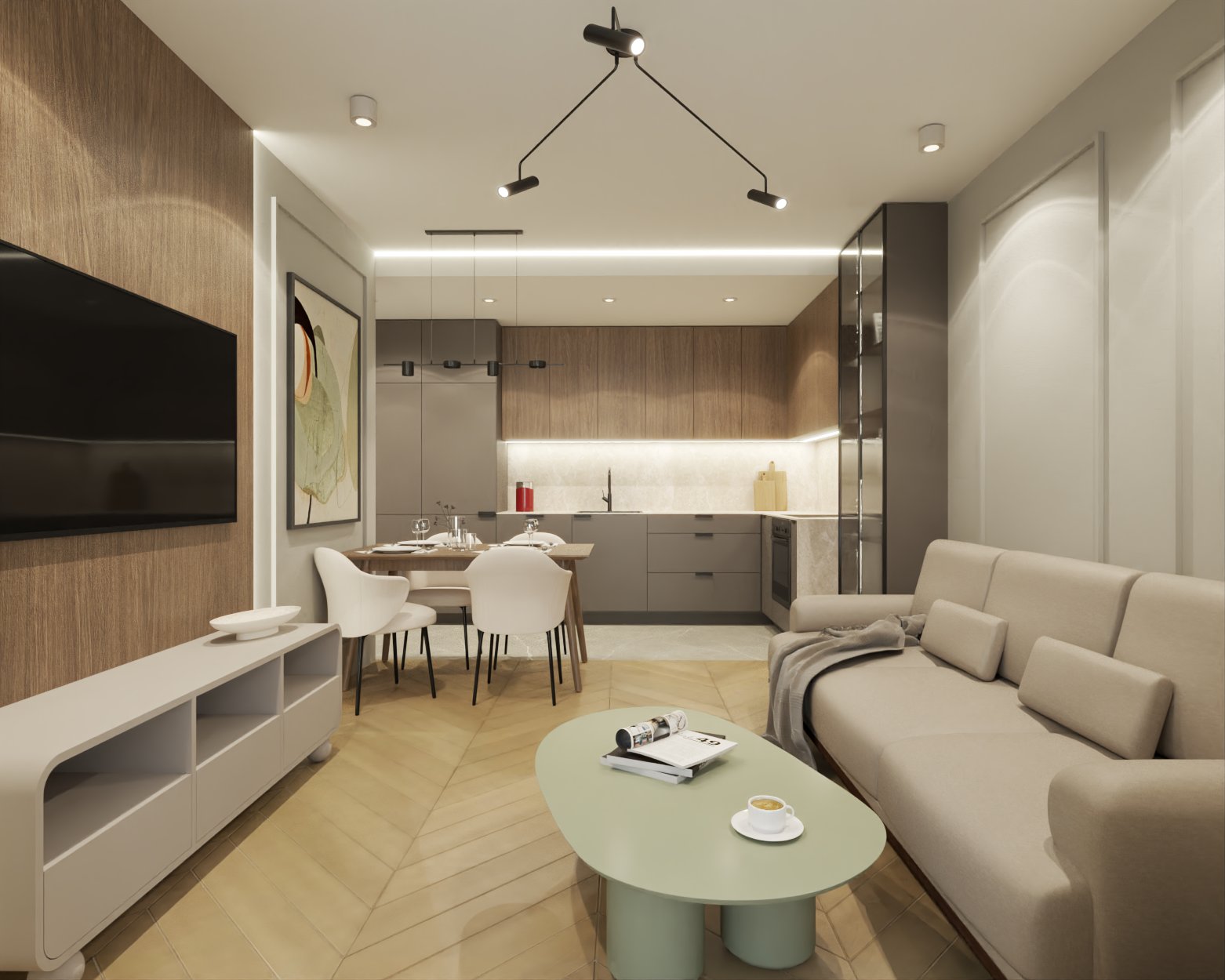 City Vibe – Płaszów | Kompaktowe 3 Pokoje | Wysoki standard | 4 piętro | Dużo światła